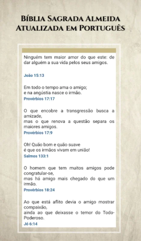 Bíblia João Ferreira Almeida for Android - Offline Bible Study