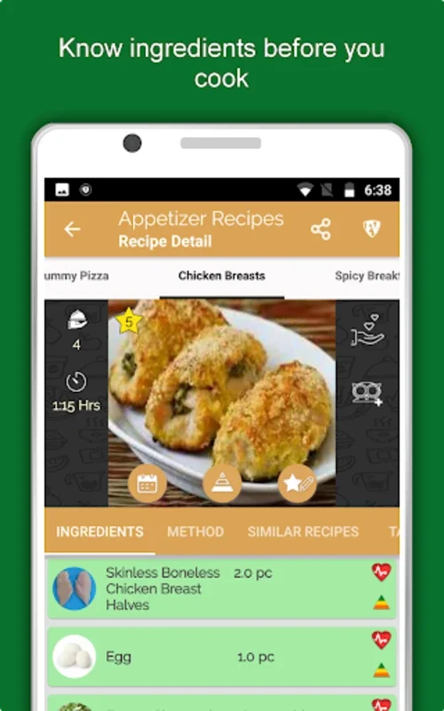 Appetizers, Snacks & Starters for Android: Explore Global Flavors