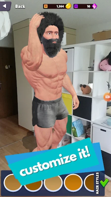 Iron Muscle AR for Android - An Immersive AR Bodybuilding App