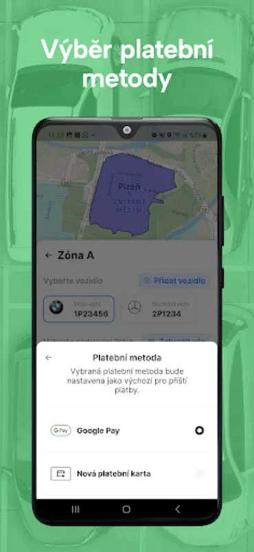 ParkSimply Plzeň for Android - Seamless Parking Payments