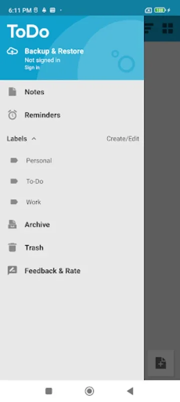 ToDo for Android - Organize Your Life with Cloud Backup