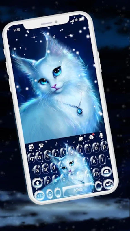 Elegant Kitty Keyboard Theme for Android: Enhance Typing