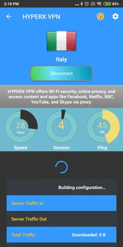 HYPERX VPN for Android: Unlock Unlimited Browsing