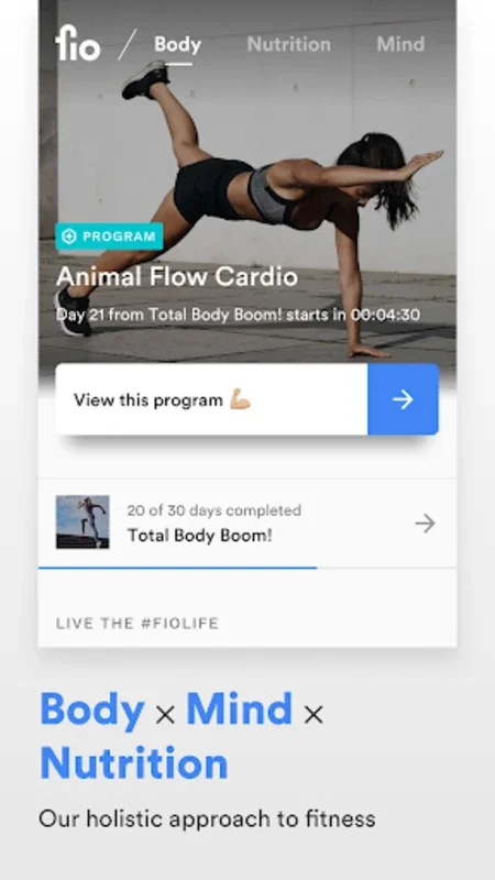 Fio: Joanna Soh Fitness for Android - Achieve Fitness Goals