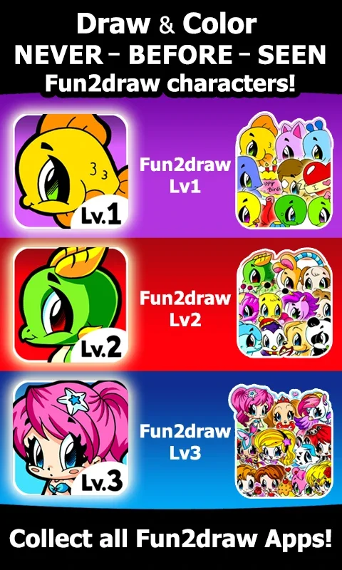 Fun2draw Lv1 for Android - Enhance Your Drawing Skills