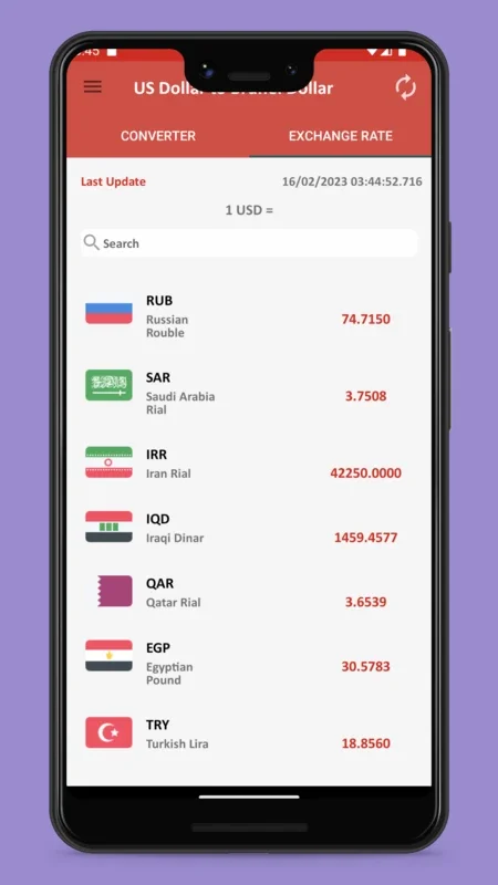 US Dollar to Brunei Dollar for Android - Simplify Currency Conversion