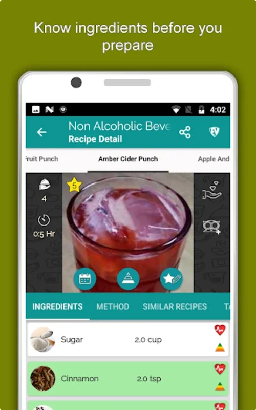 Mocktails, Smoothies, Juices for Android - Rich Beverage Options