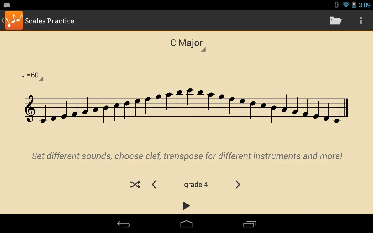 Scales Practice for Android: Master Scales Easily