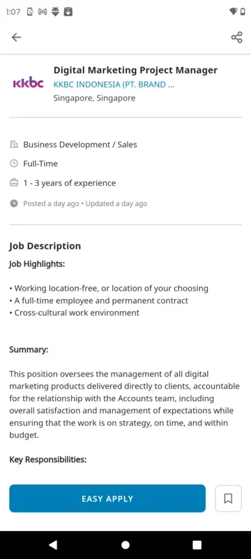 Glints for Android - Find Your Dream Job