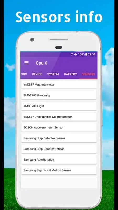 CpuX for Android - Reveal Detailed Device Info