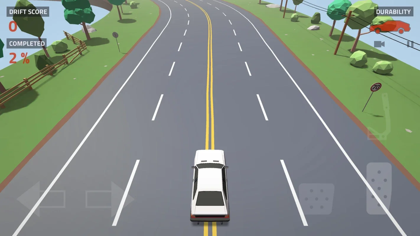 Polygon Drift for Android - Exciting Drifting Game