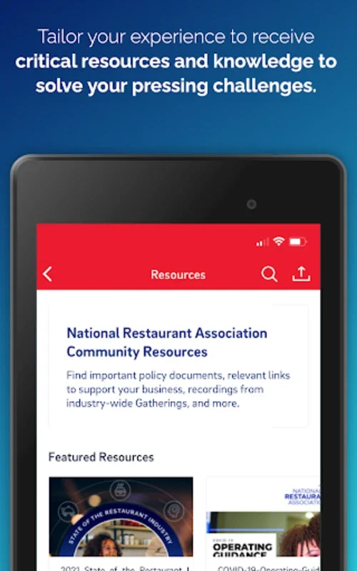 Restaurant Community for Android - Connect with Industry Peers