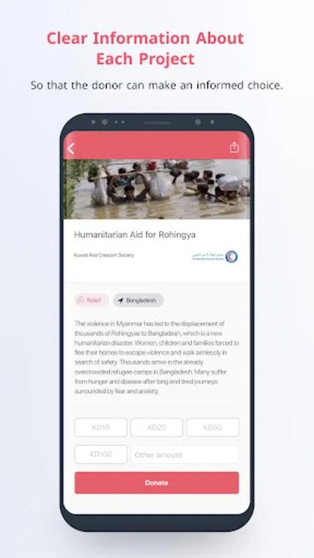Give KWT for Android - Transform Philanthropy