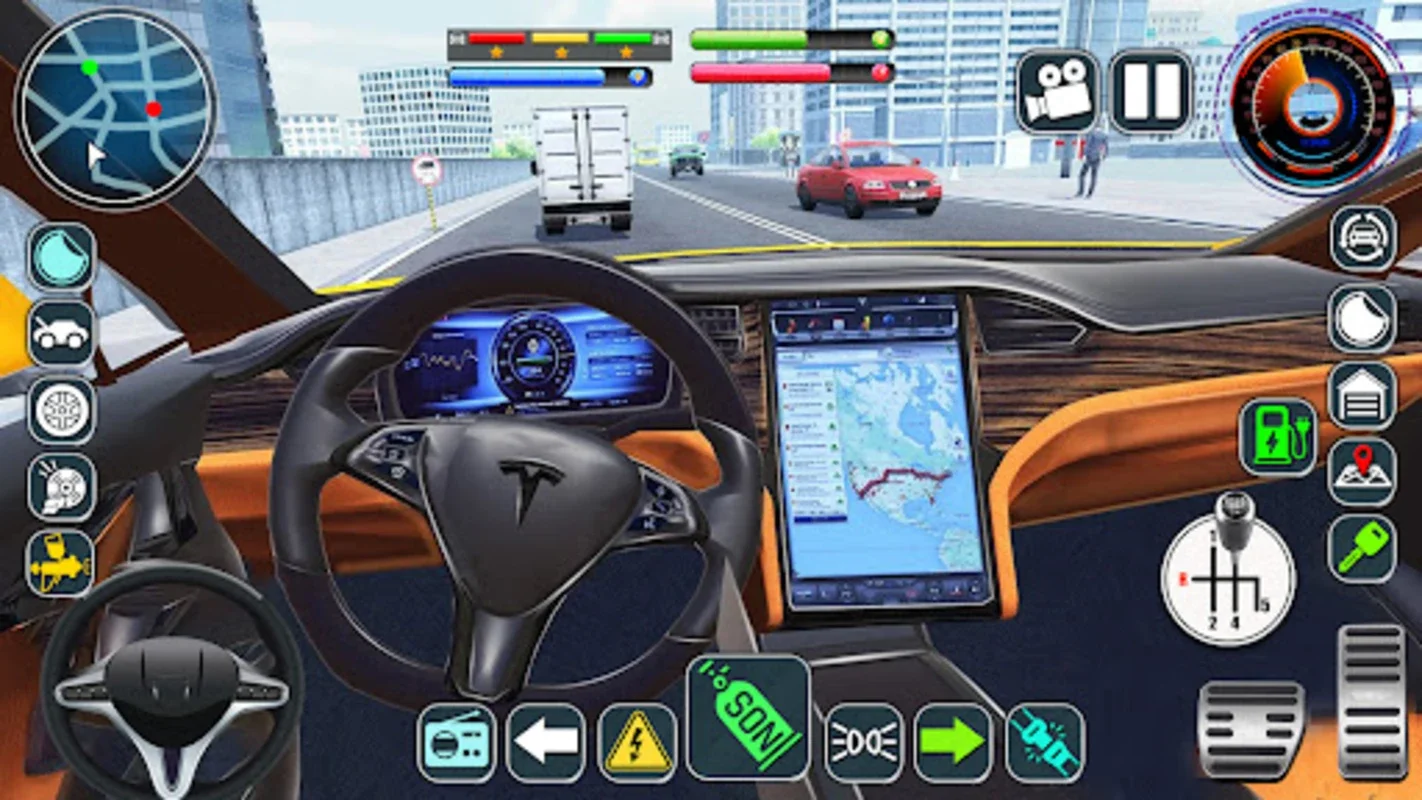 Electric Car Game Simulator for Android - Realistic Electric Vehicle Simulation