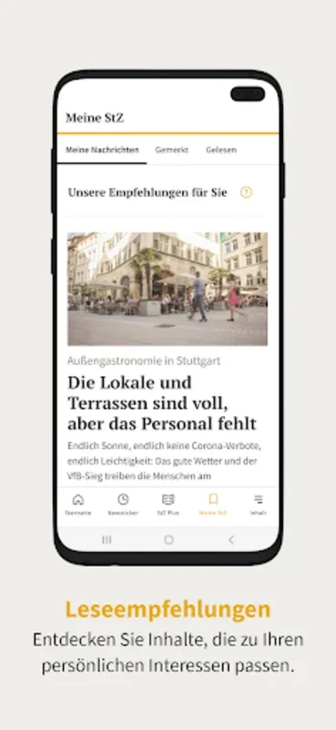 StZ News - Stuttgarter Zeitung for Android: Comprehensive Stuttgart News