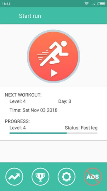 Start Run BeStronger for Android - Build Stamina