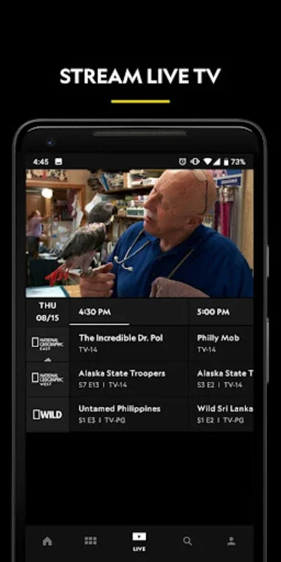 Nat Geo TV for Android: A World of Adventure and Knowledge