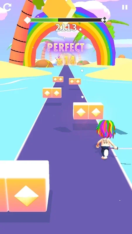 6ix9ine Runner for Android - Block-Breaking Fun