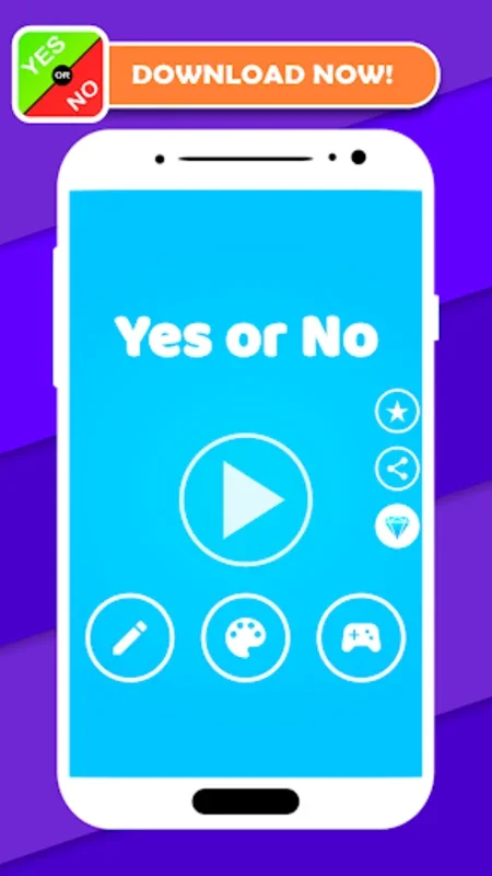 Yes or No Questions Game for Android - Engaging Trivia with Stats