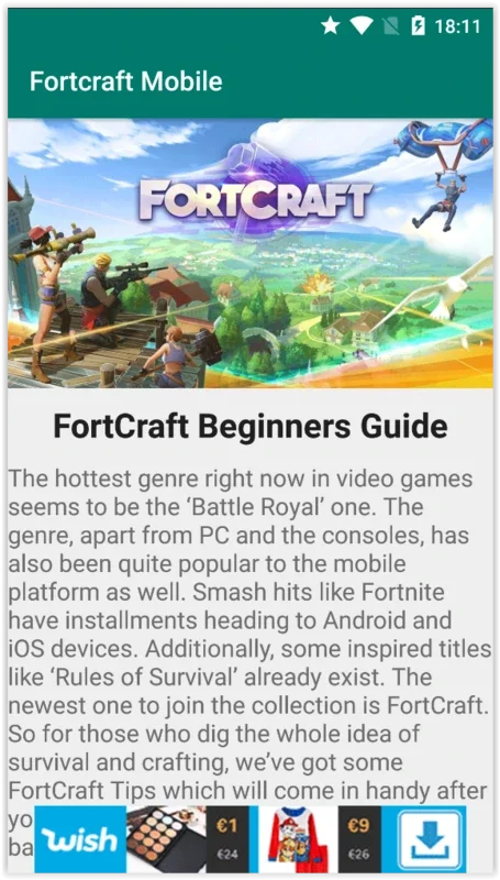 Fortcraft Tips& TricksMobile for Android - No Download Needed