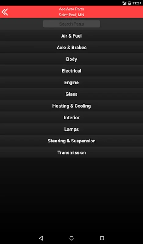 Ace Auto Parts - St. Paul, MN for Android: Simplify Auto Part Search