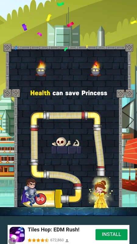 Hero Pipe Rescue for Android - Save the Princess