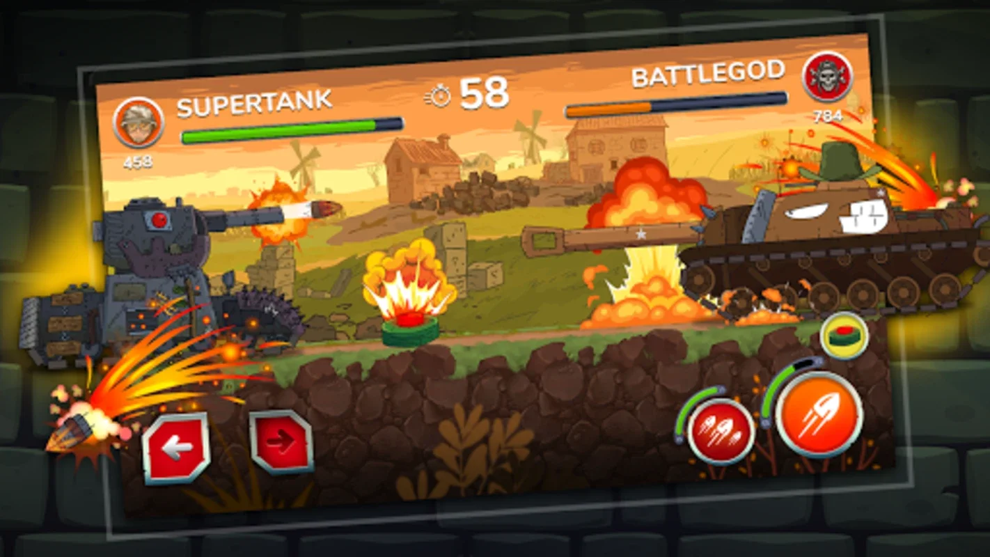 Gerand - Bent Barrels for Android: Intense Tank Combat