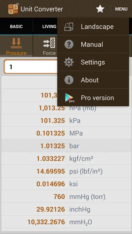 Unit Converter for Android: Convert Various Units Easily