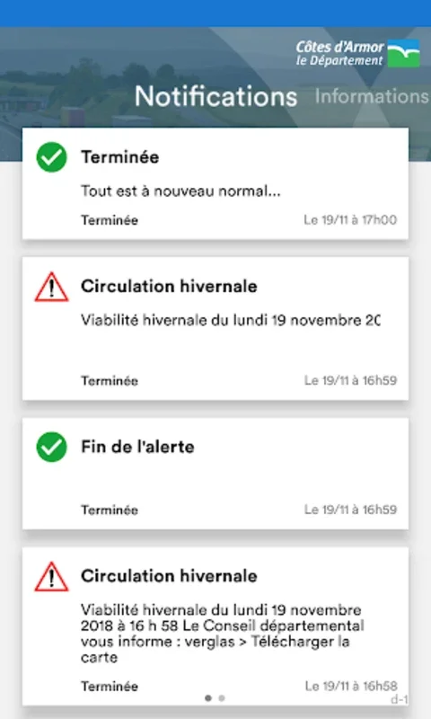 Inforoutes22 for Android: Valuable Route Info App