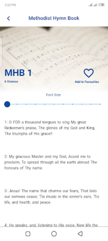 Methodist Hymn Book for Android - Enrich Your Worship