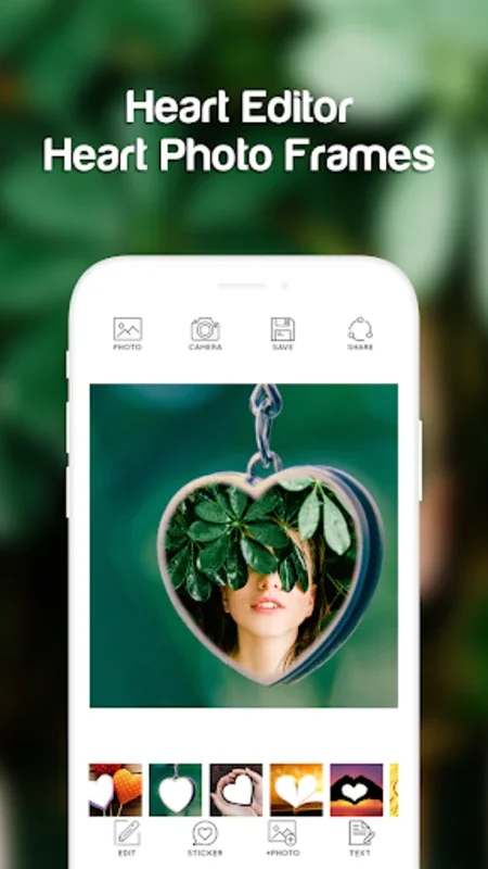 Heart Photo Frames for Android: Add Charm to Your Photos