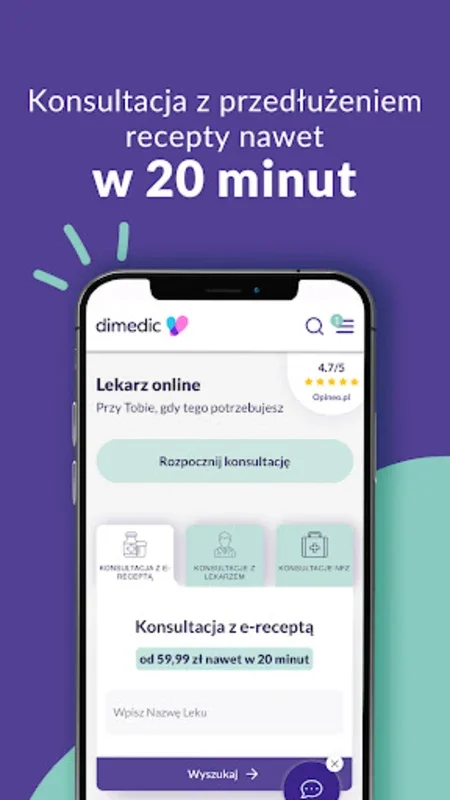 Dimedic for Android - Get Online Medical Consultation