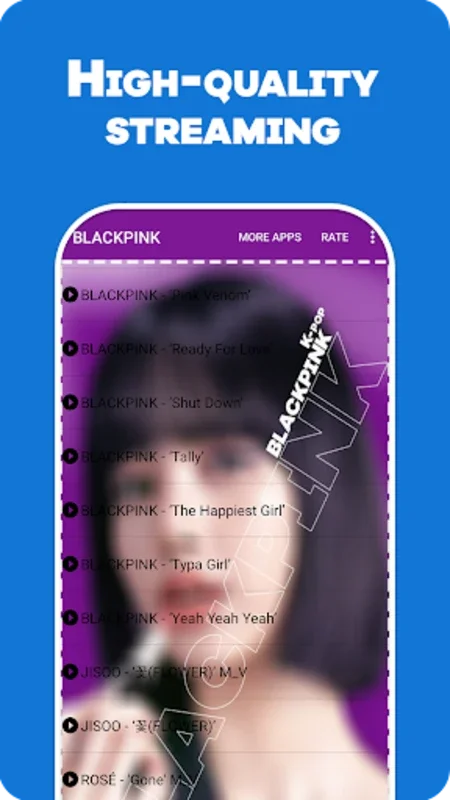 SONGS BLACKPINK for Android - Uninterrupted K-pop Hits