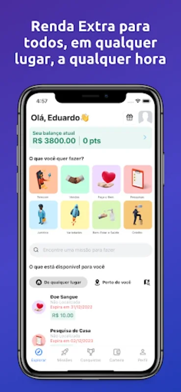 Mission Brasil for Android - Engaging Gaming with Rewards