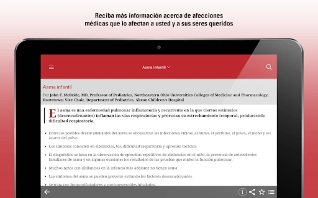 Manual MSD público general for Android: Comprehensive Health Info