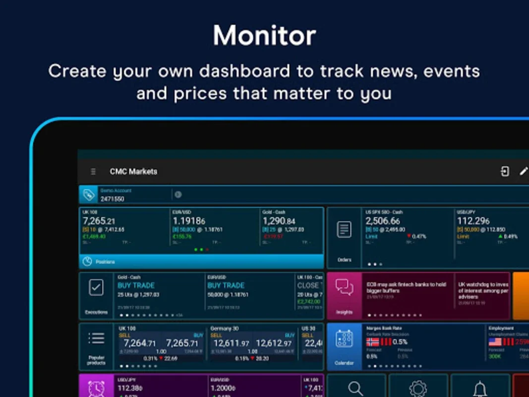 CFD for Android: Trade Various Financial Assets