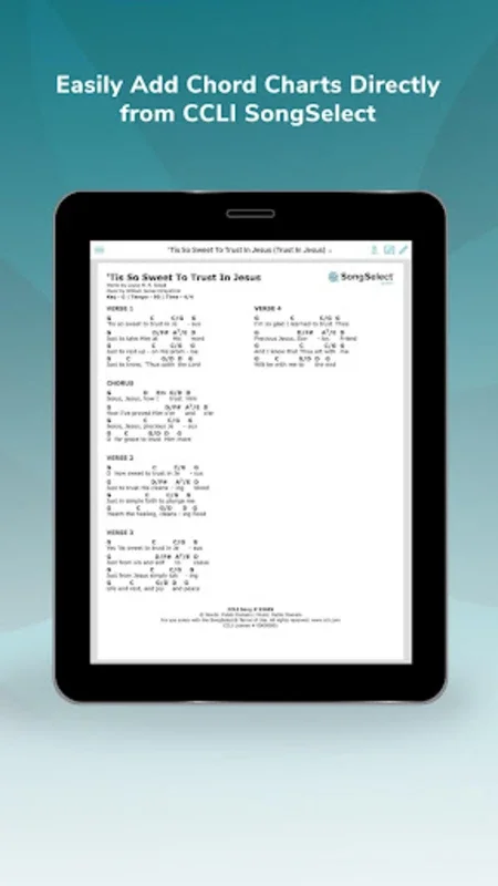 Music Stand by WorshipTools for Android - No Download Needed