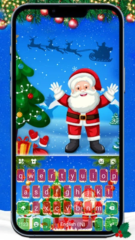 Santa Christmas Day for Android - Customizable Keyboard