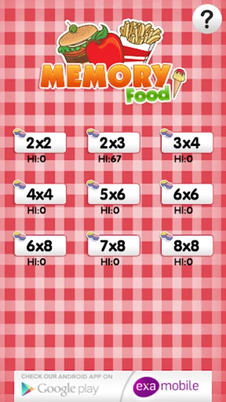 Memory Food for Android - Boost Your Memory Skills