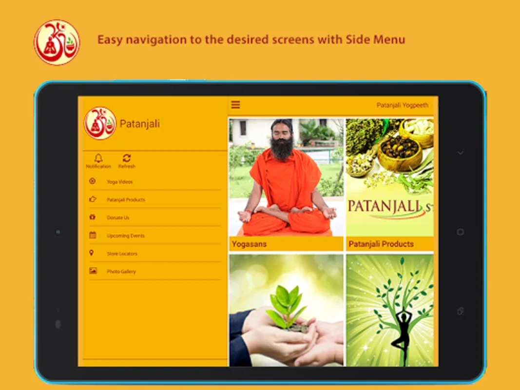 Patanjali for Android - Stay Informed with Updated Info