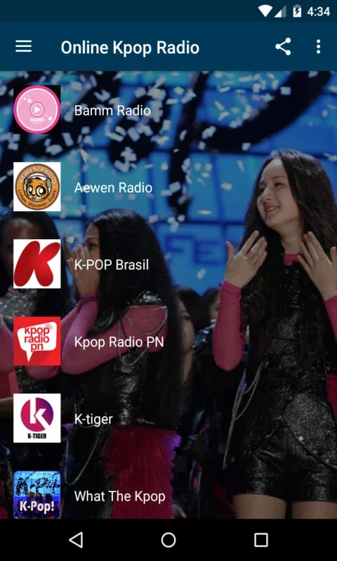 Online Kpop Radio for Android - Immerse in K-POP Anytime