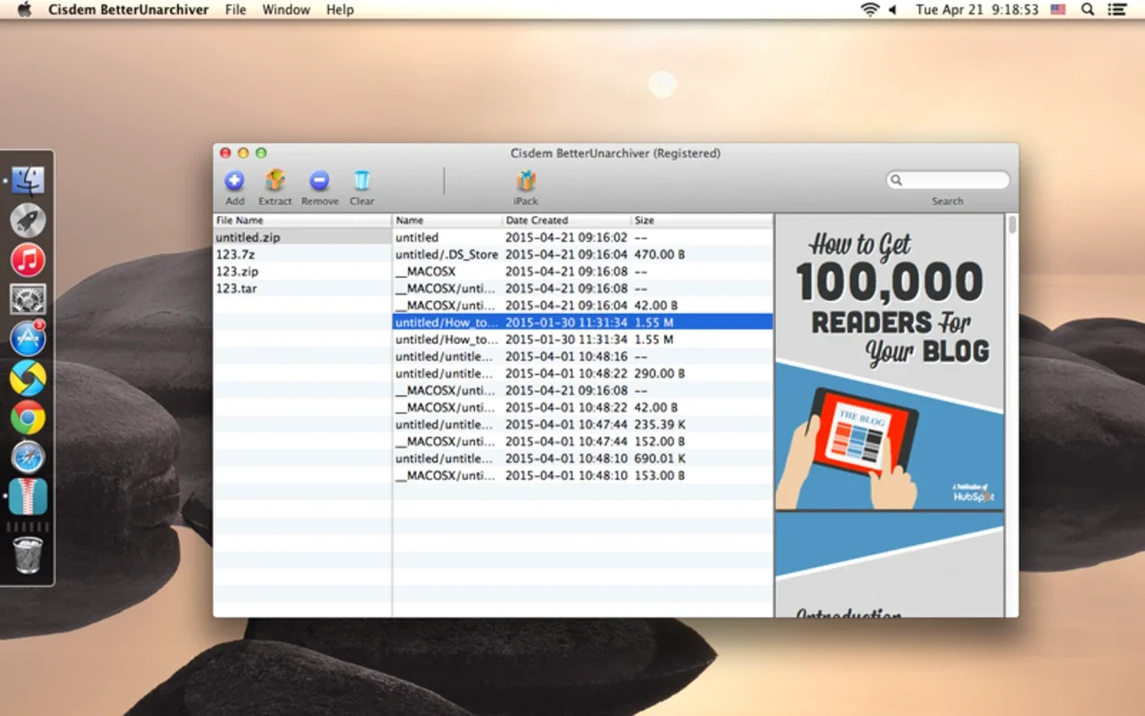 Cisdem Unarchiver for Mac: Effortless File Access