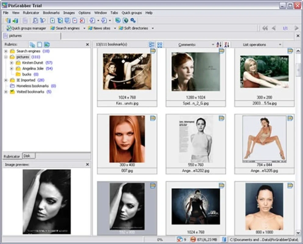 PixGrabber for Windows - Free Image Search Tool