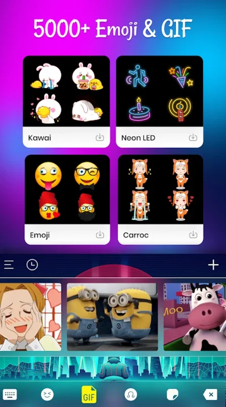 Led KeyBoard for Android - Customize Your Keyboard Instantly