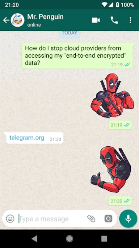 Superhero Stickers for Android: Elevate Telegram Messaging