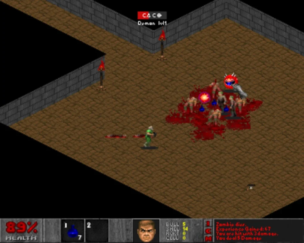 DooM: Fall of Mars for Windows - Combining Doom and Diablo