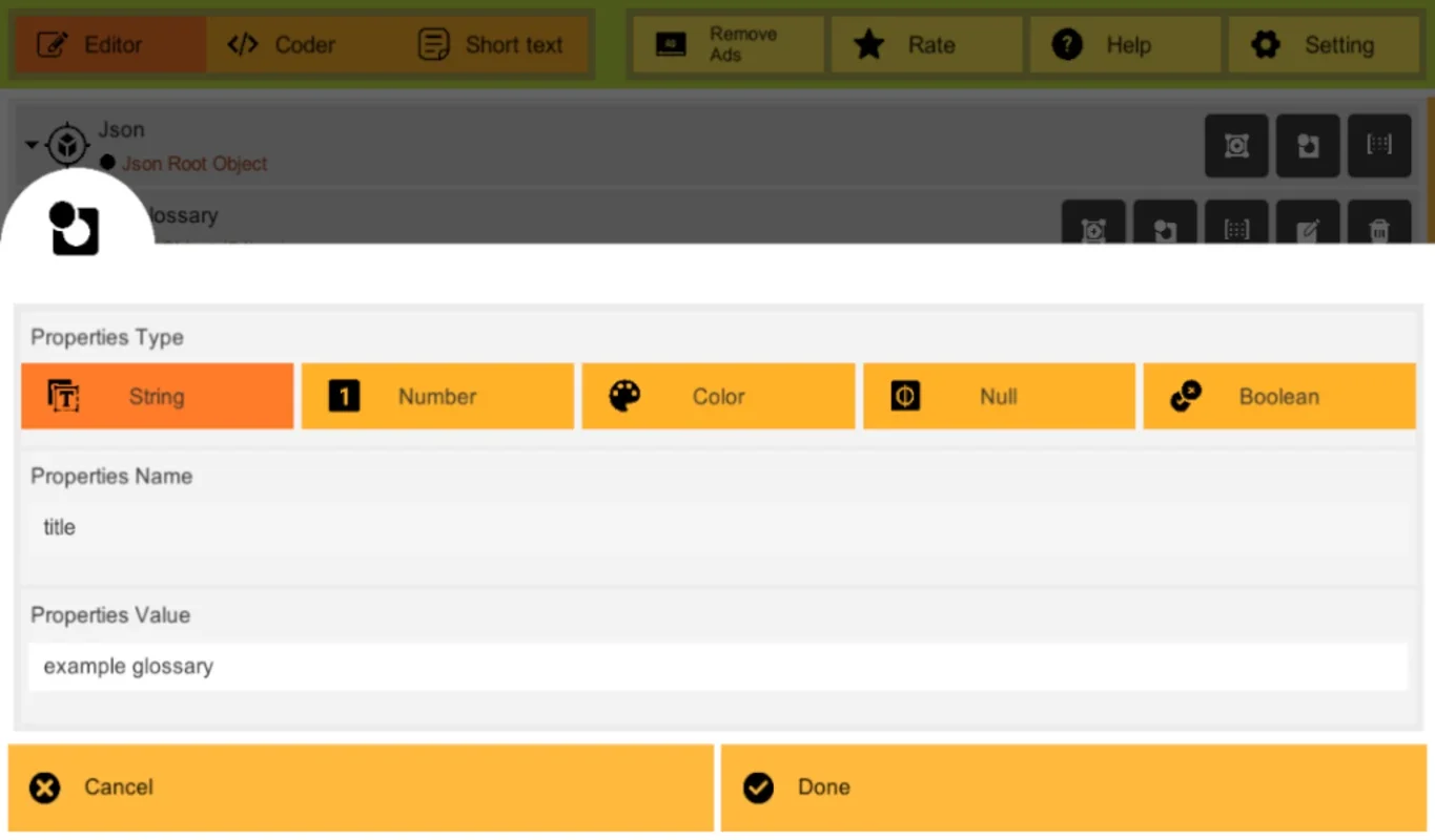 Json Editor for Android: Simplify JSON Editing