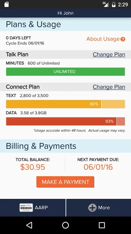 My Consumer Cellular for Android - Manage Your Service Easily