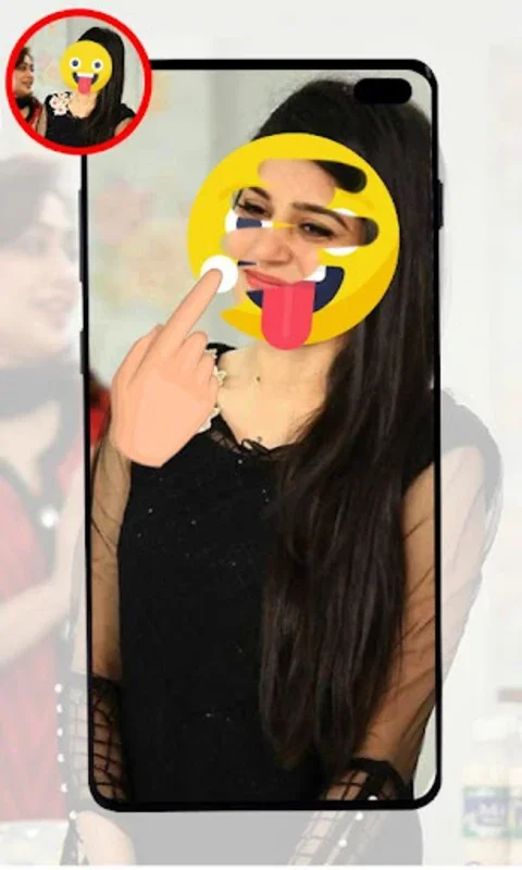 Girls Face Emoji Remover – Fac for Android: Prank with Emoji Removal