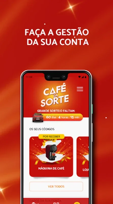 Café da Sorte for Android - Win Prizes with Delta Espresso